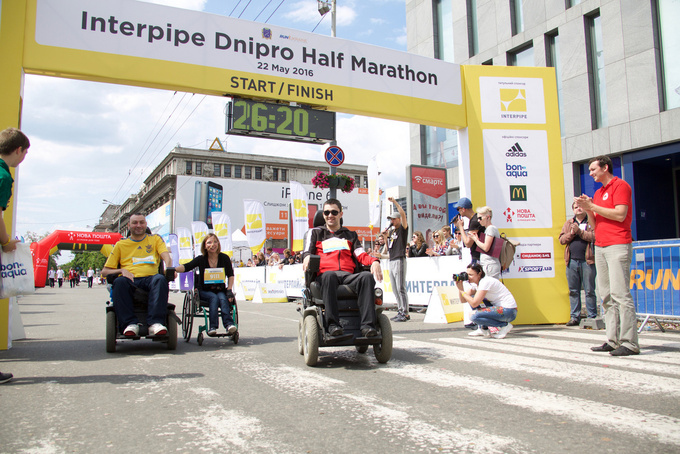 Первый INTERPIPE Dnipro Half Marathon 2016 состоялся в Днепре