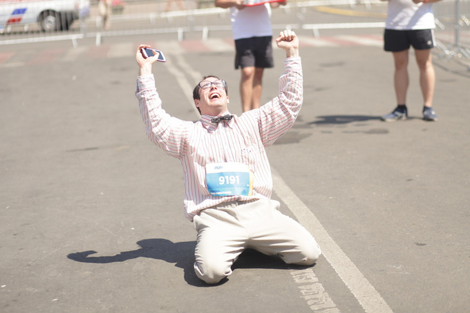 Юрий Грицак победитель международного полумарафон Odesa Half Marathon 2016