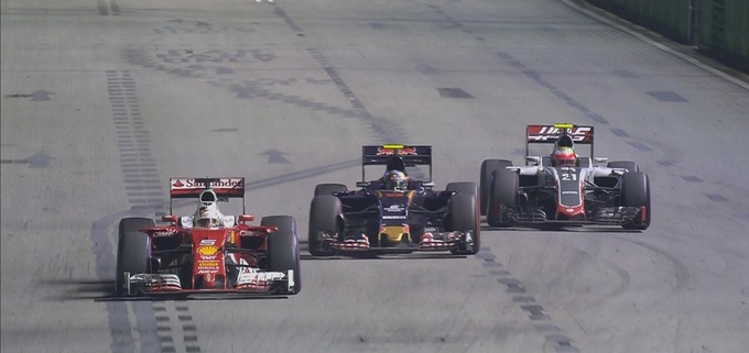Формула-1. Гран-при Сингапура. Росберг побеждает на трассе "Марина Бей"