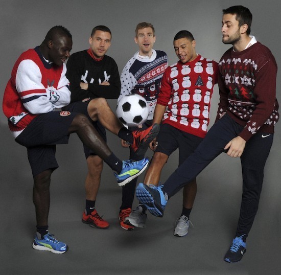 "СантА Касорла": ужасные свитеры от лондонского Арсенала