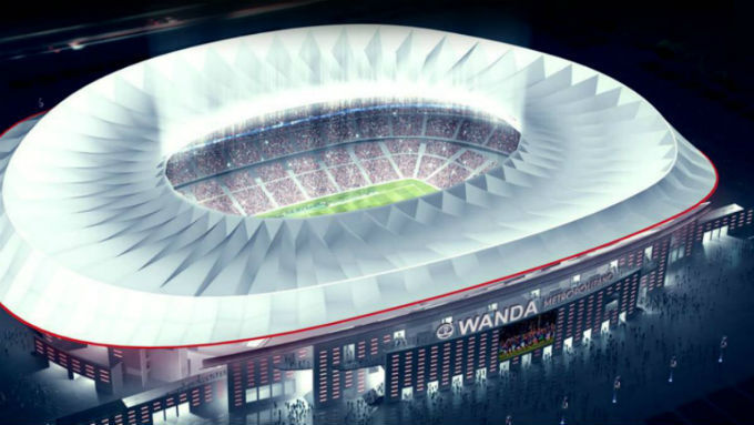 Новый стадион Атлетико будет называться Wanda Metropolitano