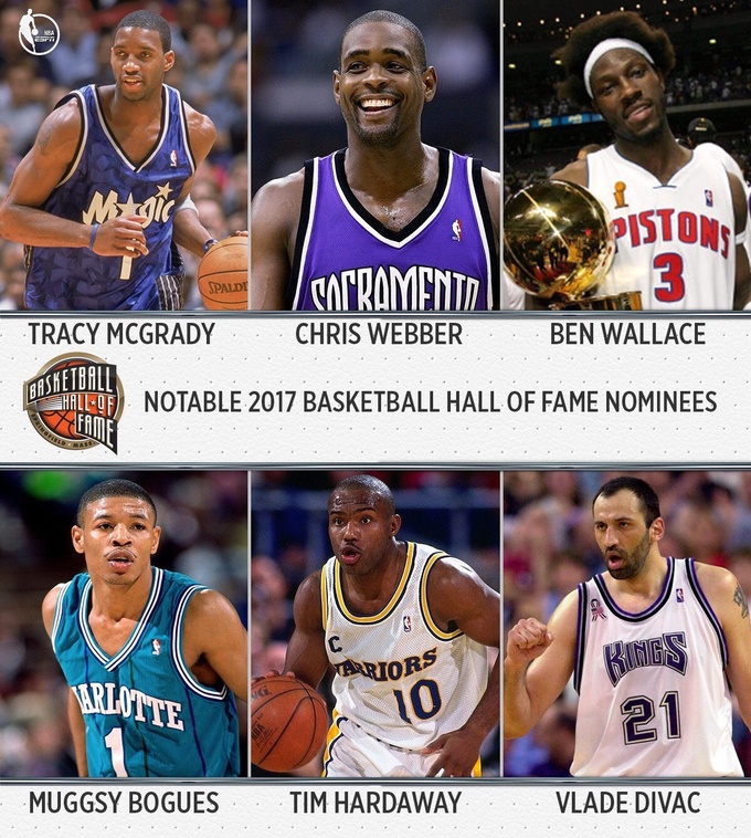 МакГрейди, Уоллес и другие претенденты на введение в Зал Славы НБА