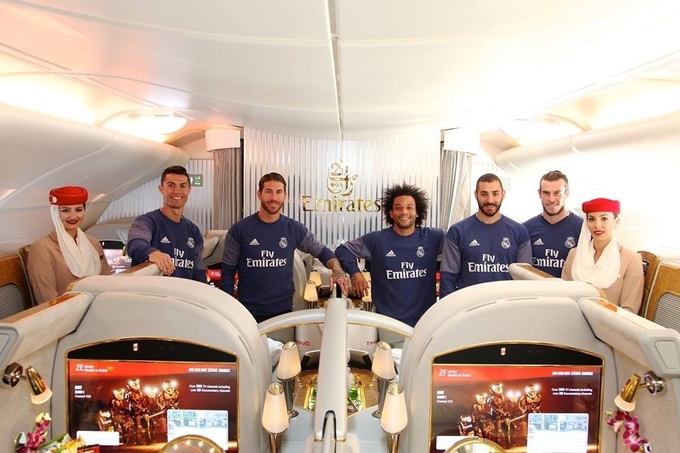 Игроки Реала украсят новый самолет